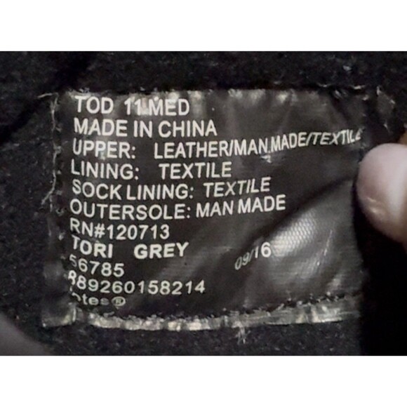 Totes Girls Winter Snow Boots Gray Pink Tori Size 11 Medium - Picture 5 of 6